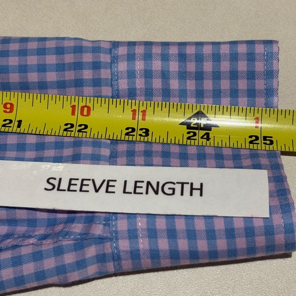 Faherty Men's Long sleeve Supima Cotton Button Down Shirt Sz M Preppy Classic - Picture 8 of 10